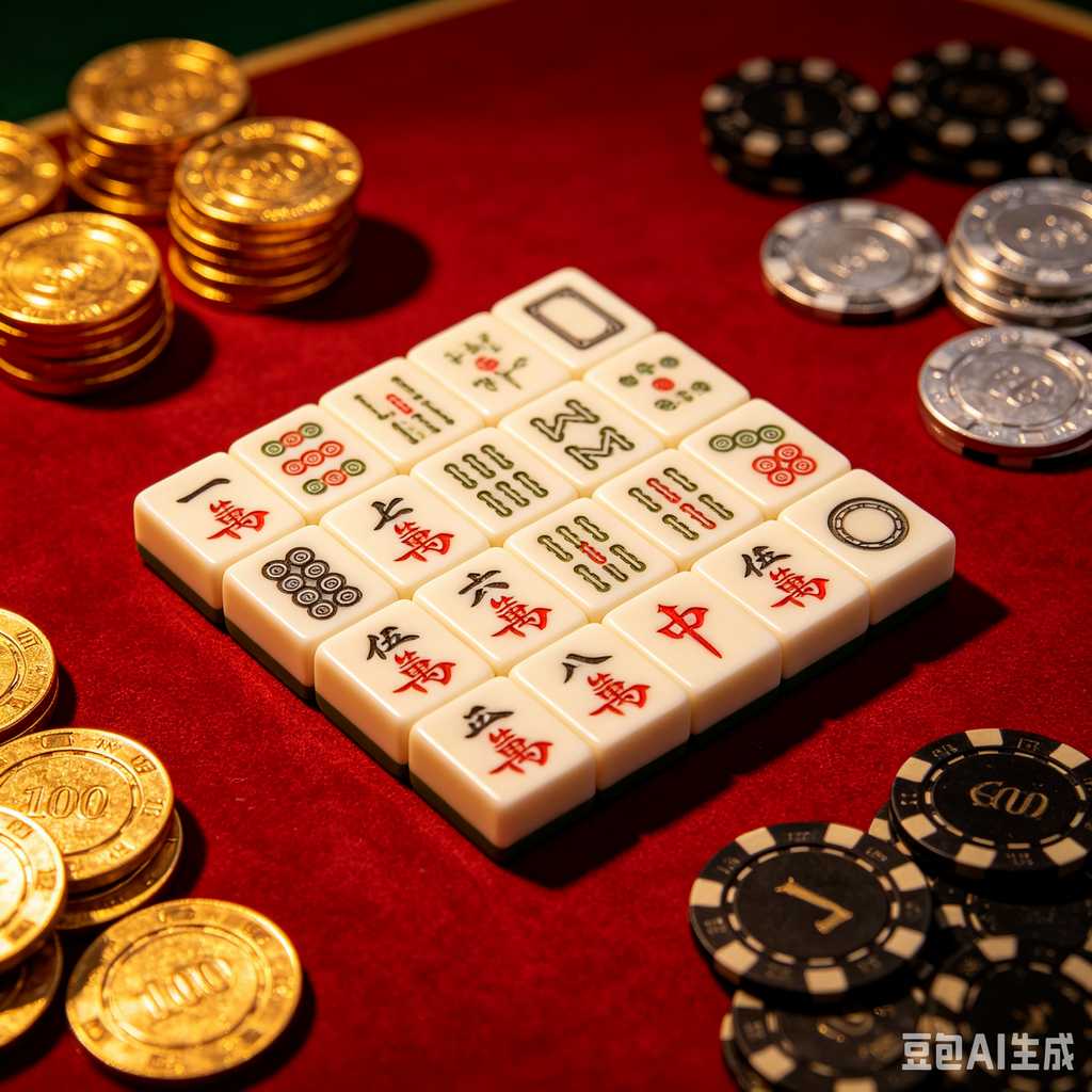 clear transparent mahjong tiles